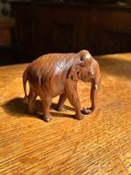 Statuette en bois sculpté éléphant Afrique, Antiquités & Art, Enlèvement ou Envoi