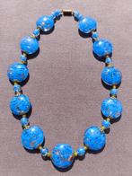 Magnifique collier ras-de-cou en verre Murano vintage, Bijoux, Sacs & Beauté, Enlèvement ou Envoi, Comme neuf