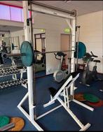 Spartacus multipresse / Smithmachine Old school White, Sport en Fitness, Ophalen, Gebruikt, Benen, Overige typen