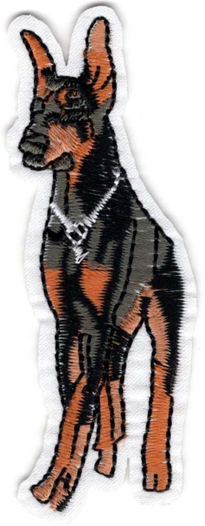 Herderhond stoffen opstrijk patch embleem #14, Collections, Collections Autre, Neuf, Envoi