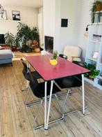 Vintage tubax tafel ( zonder stoelen), Ophalen, Gebruikt