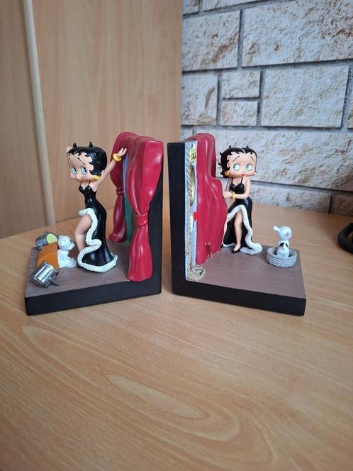 Betty Boop 3D-boekensteun in hars, Verzamelen, Beelden en Beeldjes, Nieuw, Mens, Ophalen of Verzenden