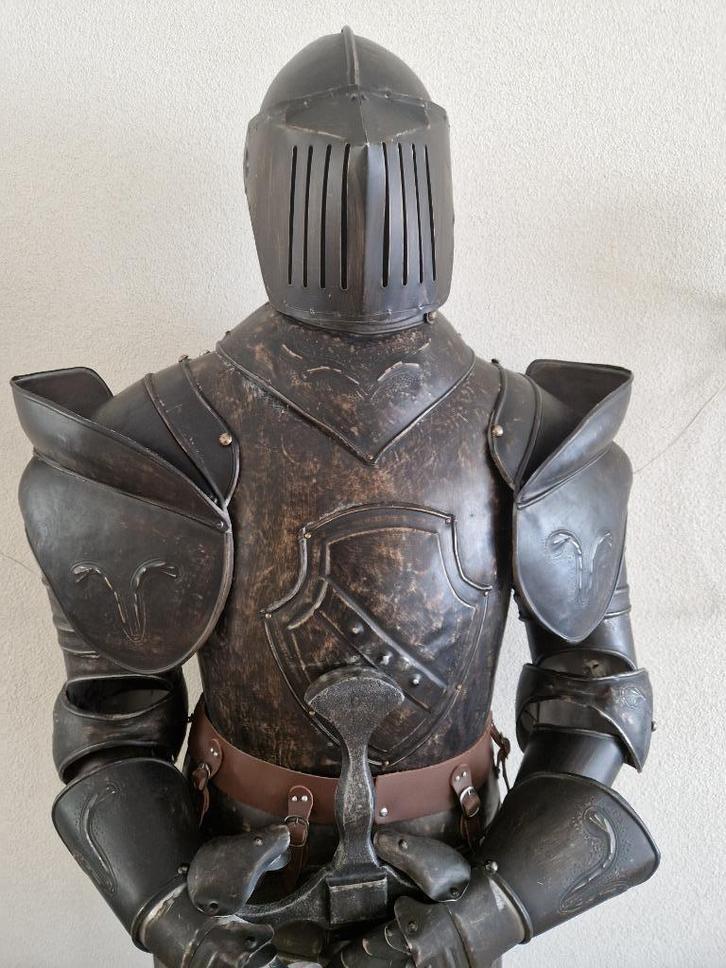Decoratief Middeleeuws Ridder Harnas, Antiek en Kunst, Kunst | Overige Kunst, Ophalen