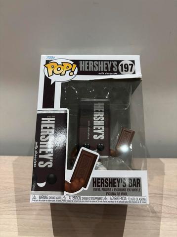 Funko Pop! Hershey's - Hershey's Chocolate Bar #197 beschikbaar voor biedingen