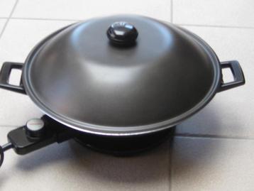 Poêle à wok électrique de la marque Philips., Electroménager, Enlèvement ou Envoi, Comme neuf