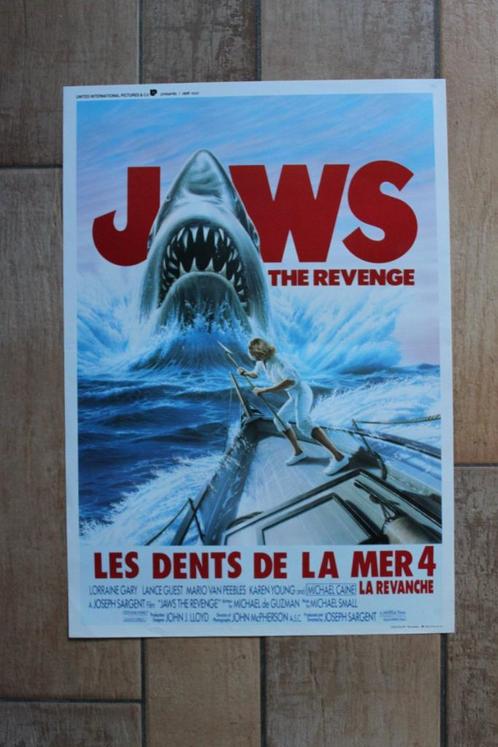 filmaffiche Jaws 4 filmposter, Verzamelen, Posters, Zo goed als nieuw, Film en Tv, A1 t/m A3, Rechthoekig Staand, Ophalen of Verzenden