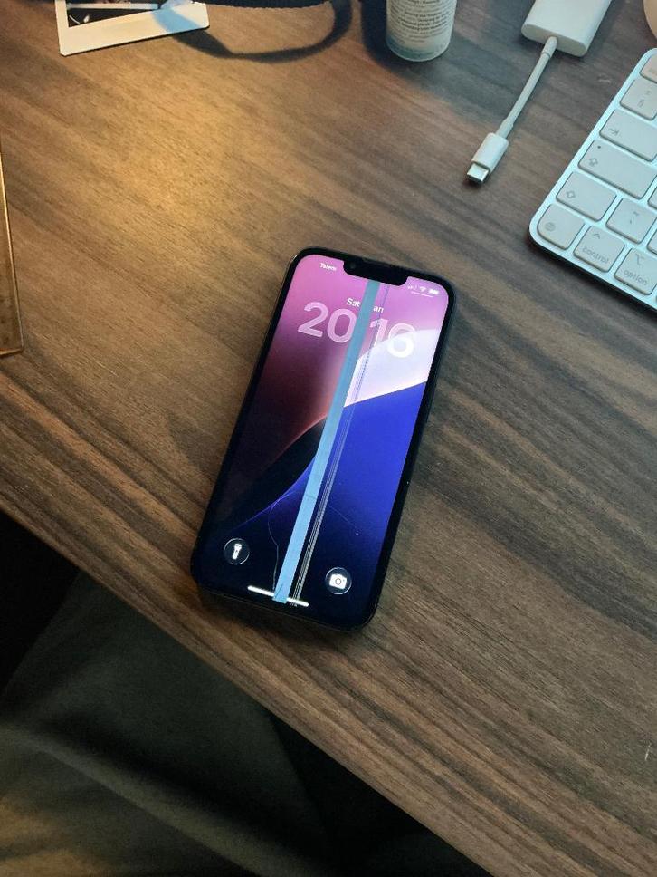 iPhone 13 (zwart, 128GB), Télécoms, Téléphonie mobile | Apple iPhone, Utilisé, 128 GB, Sans abonnement, Sans simlock, iPhone 13