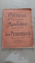 Très vieille méthode de mandoline, Muziek en Instrumenten, Bladmuziek, Ophalen