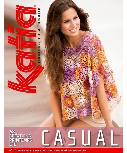 KATIA Casual numéro 73, Hobby en Vrije tijd, Breien en Haken, Nieuw, Breien, Patroon of Boek, Ophalen of Verzenden