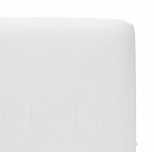 Cottonbaby Hoeslaken ledikant Cottonsoft wit, Kinderen en Baby's, Kinderkamer | Beddengoed, Nieuw, Wit, Ophalen