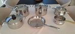 Kookpotten vanaf 12 euro. Demeyere, Qdesign, Nameta, Kookpan of Snelkookpan, Inox, Ophalen of Verzenden, Zo goed als nieuw