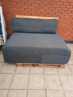 Opklapbare bank, Ophalen, Hout