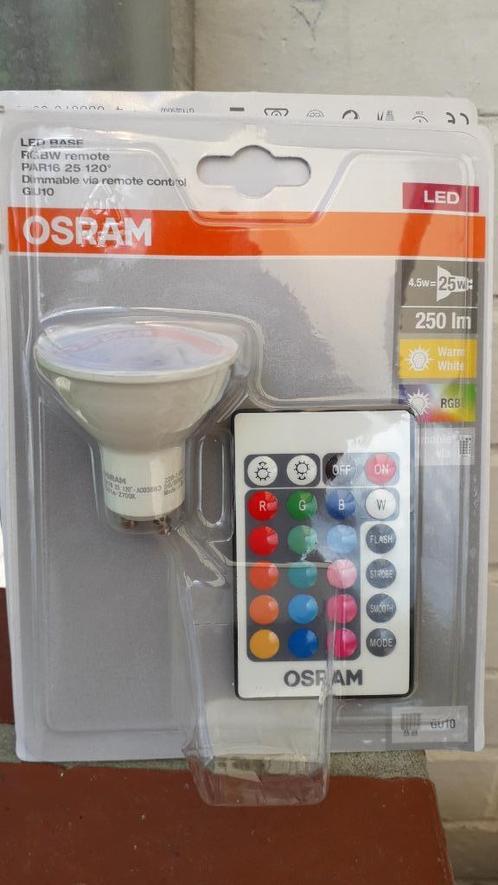 Ampoule led GU10 commandée OSRAM, Maison & Meubles, Lampes | Spots, Neuf, LED, Enlèvement