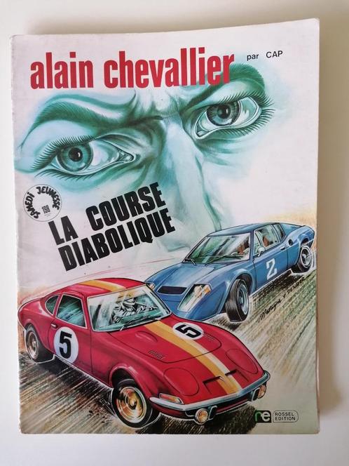Alain Chevalier - La course diabolique - DL1974 EO, Boeken, Stripverhalen, Gelezen, Eén stripboek, Ophalen of Verzenden