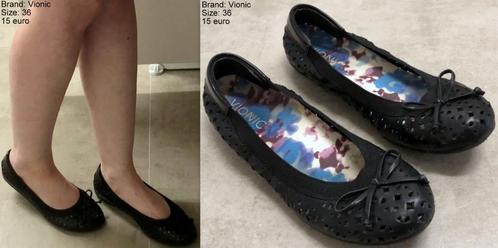 Donkerblauwe ballerina's VIONIC 36, Kleding | Dames, Schoenen, Zo goed als nieuw, Ballerina's, Blauw, Ophalen of Verzenden