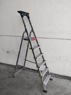 Altrex Huishoudtrap Double Decker 6 Treden, Ladder, Gebruikt, Opvouwbaar of Inschuifbaar, Ophalen