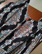 Prachtige dames broek jumpsuit met prachtige print + riem, Zwart, Nieuw, Ophalen of Verzenden, ANDERE