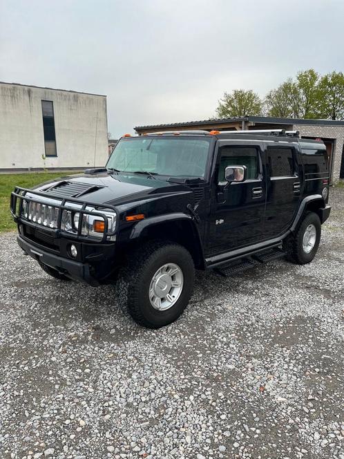 HUMMER H2* ZEER UNIEK* PERFECTE STAAT* RUILEN KAN**, Auto's, Hummer, Particulier, H2, 4x4, Bluetooth, Dakrails, Open dak, Zetelverwarming