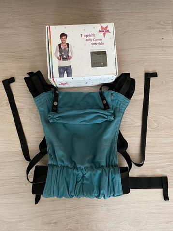 Ergonomische draagzak Kokadi Flip Baby blauwgroen beschikbaar voor biedingen