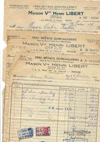 Anciennes facture v 1946-1947, Ophalen of Verzenden, Gebruikt