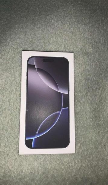 Iphone 16 Pro Max 256 GB Geseald + factuur beschikbaar voor biedingen