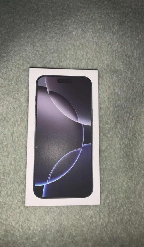 Iphone 16 Pro Max 256 GB Geseald + factuur, Telecommunicatie, Mobiele telefoons | Apple iPhone, Nieuw, 256 GB, Zonder abonnement