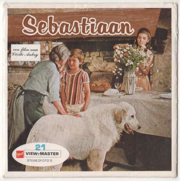 View-master Sébastien parmi les hommes B 452 NL, Antiquités & Art, Antiquités | Jouets, Enlèvement ou Envoi