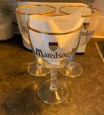 3 bierglazen Maredsous, Verzamelen, Glas en Drinkglazen, Ophalen, Nieuw