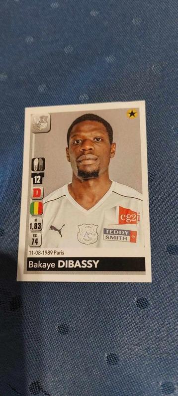 Panini/Sticker/Bakaye Dibassy/SC Amiens/Foot 2018-2019