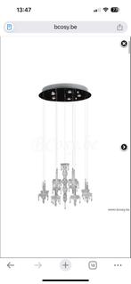 2 Kroonluchters of lusters te koop Linea Verdace 7 pendels, Maison & Meubles, Enlèvement, Neuf