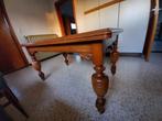 stevige, houten tafel, Ophalen