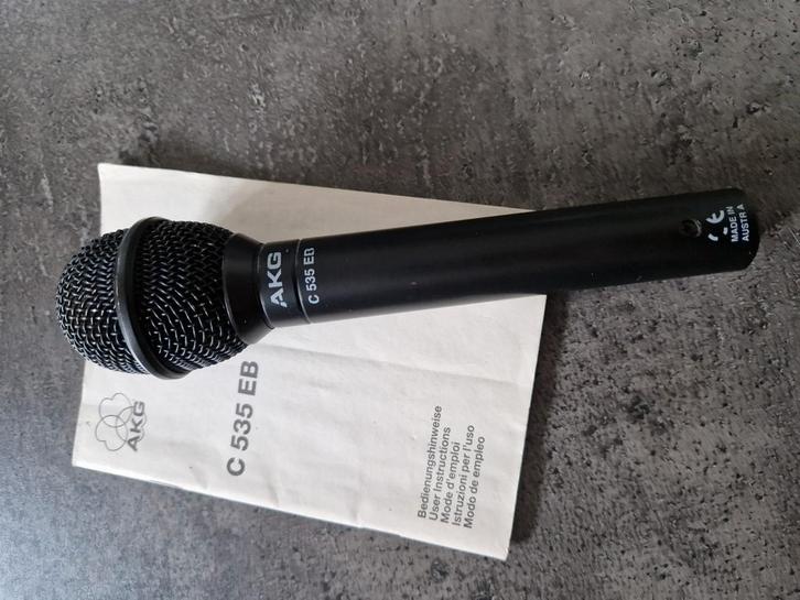Micro AKG C 535 EB, Musique & Instruments, Microphones, Comme neuf, Enlèvement