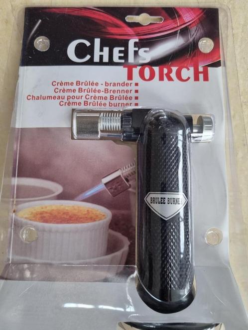 Chefs Torch Créme Brûlée, Huis en Inrichting, Keuken | Keukenbenodigdheden, Nieuw, Ophalen of Verzenden
