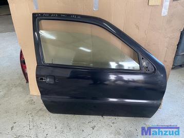 VW POLO 6N2 3DR Zwart Rechts deur portier 1999-2001 beschikbaar voor biedingen