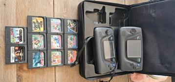 Game Gear Consoles + Games + Opbergtas beschikbaar voor biedingen
