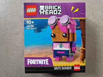 Lego Fortnite 40728 Brite Bomber Brick Headz 2024 beschikbaar voor biedingen