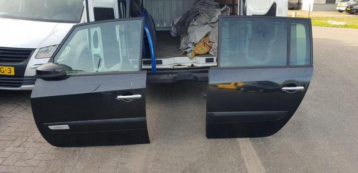 RENAULT ESPACE PORTIEREN LV+LA  BJ 2004 TOT 2009, Auto-onderdelen, Carrosserie, Deur, Gebruikt, Ophalen of Verzenden