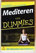Mediteren voor Dummies, Meditatie of Yoga, Zo goed als nieuw, Instructieboek, Stephan Bodian