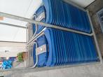 100 klapstoelen in transportkar, Ophalen