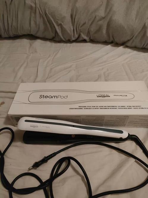 Lisseur steampod, Handtassen en Accessoires, Uiterlijk | Haarverzorging, Zo goed als nieuw, Ophalen