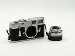Leica M2 (CLA'd) + Leitz Wetzlar Elmar 50mm F2.8, Ophalen of Verzenden, Refurbished, Leica
