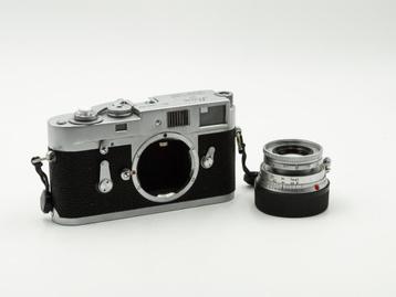 Leica M2 (CLA'd) + Leitz Wetzlar Elmar 50mm F2.8  beschikbaar voor biedingen
