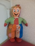 Vintage clownpop met plastieken hoofd – jaren 60/70, Ophalen of Verzenden, Gebruikt