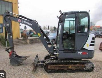 Mini pelle 1T8 beschikbaar voor biedingen