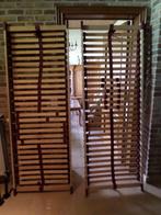 Lattenbodem dubbel + matras, Huis en Inrichting, Ophalen, 140 cm, Matras, 200 cm