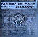 PUSH PRESENT RETRO-ACTIVE BLACKED OUT  ( BONZAI), Cd's en Dvd's, Vinyl | Dance en House, Ophalen of Verzenden