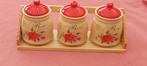 3st voorraadpotten 10cm hoogte zonder deksel, Antiek en Kunst, Ophalen of Verzenden