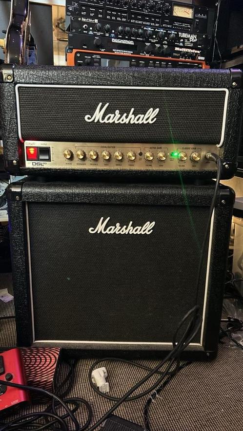 Vds / Éch : tête Ampli lampes Marshall DSL 20 HR, Muziek en Instrumenten, Versterkers | Bas en Gitaar, Zo goed als nieuw, Gitaar