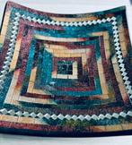 Grand plat/ plateau décoratif en verre mosaïque, Maison & Meubles, Enlèvement, Comme neuf, Carré