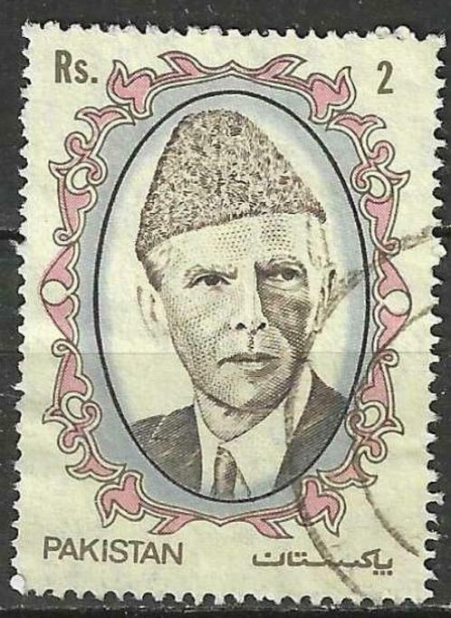 Pakistan 1989 - Yvert 729C - Mohammed Ali Jinnah (ST), Postzegels en Munten, Postzegels | Azië, Gestempeld, Verzenden